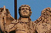Der Engel Statue An Der Kirche Santuario Della Beata Vergine Von Caorle