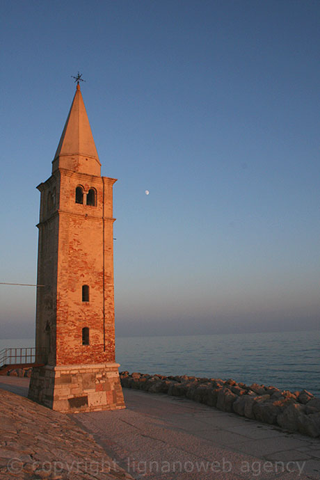 Bell of the holy mary sanctuary at caorle photo