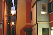 Viale Nel Centro Di Caorle Di Notte